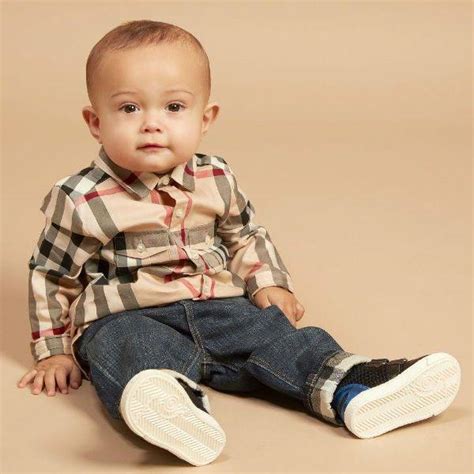 burberry boy shorts|burberry denim pants baby.